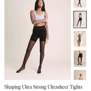 Sheertex Shaping Ultra Sheer Black Tights